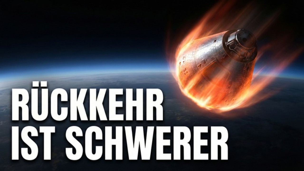 Wie fliegt ein Raumschiff – und warum ist Zurückkommen viel schwieriger?