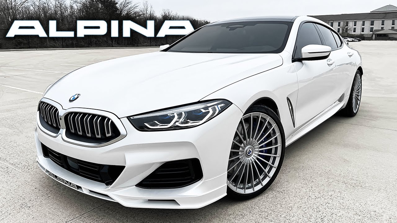 2023 BMW Alpina B8 Gran Coupe Walkaround Review + Exhaust Sound & Launch