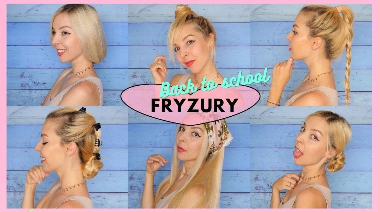 JAK SZYBKO ZROBIĆ FRYZURY DO SZKOŁY? BACK TO SCHOOL