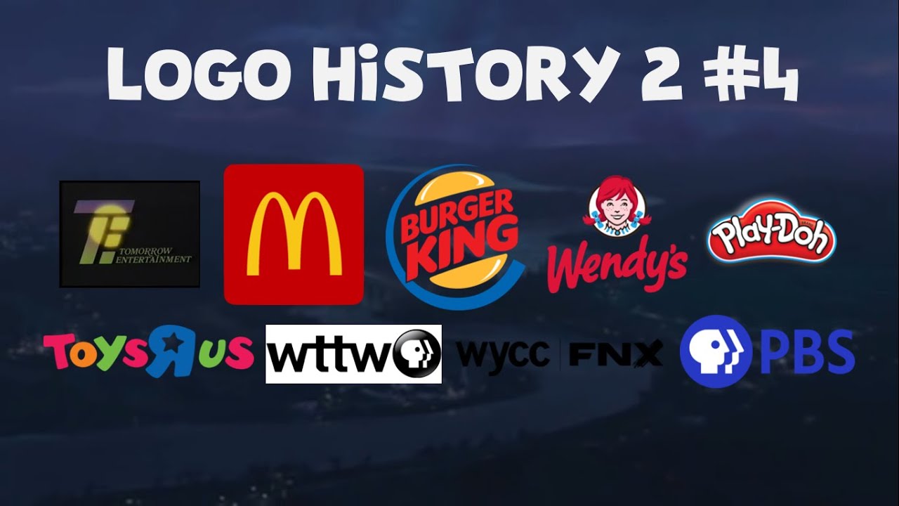 История логотипа 2 #4 — Tomorrow Entertainment, McDonald’s, Burger King, Wendy’s, Play-Doh и мног...