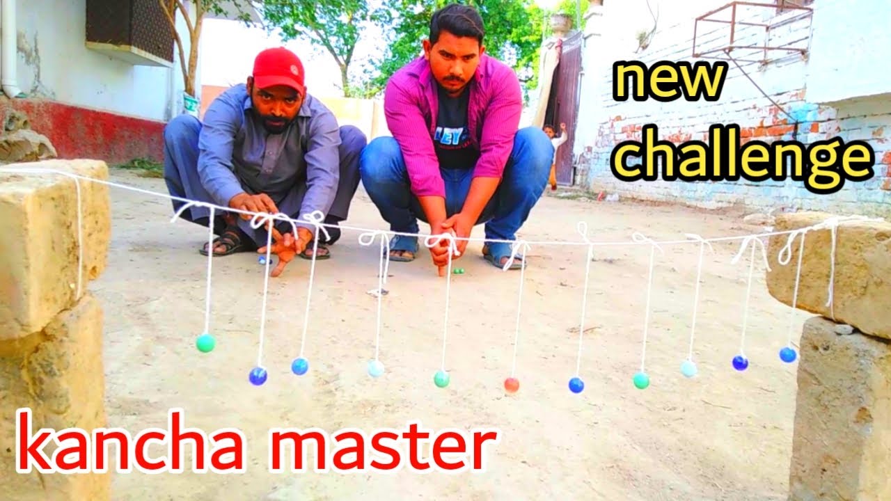 New chalenge video in hindi kanche Kaise khelte gain marble game kancha game kancha master goli game