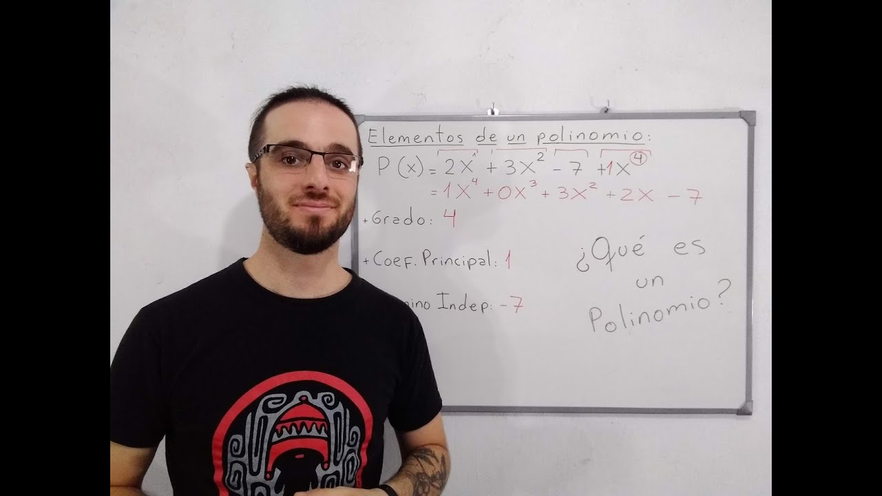 Elementos de un polinomio. Qué es un polinomio?