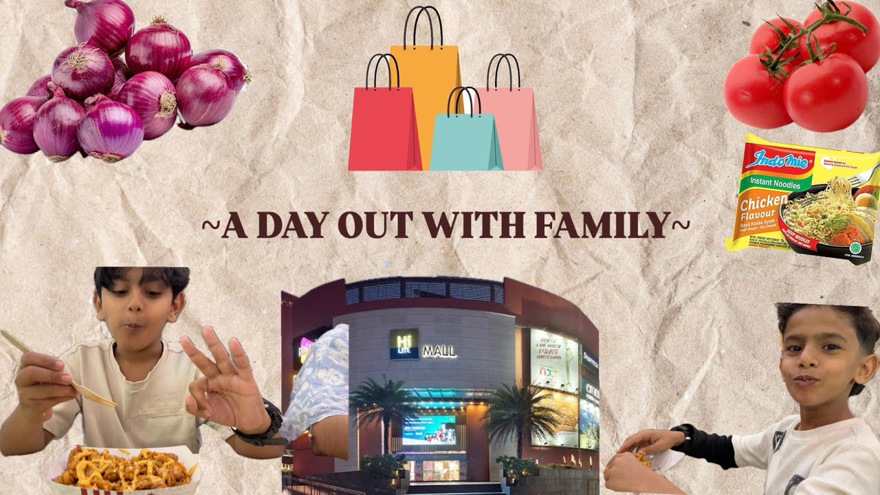 A day out with family✨