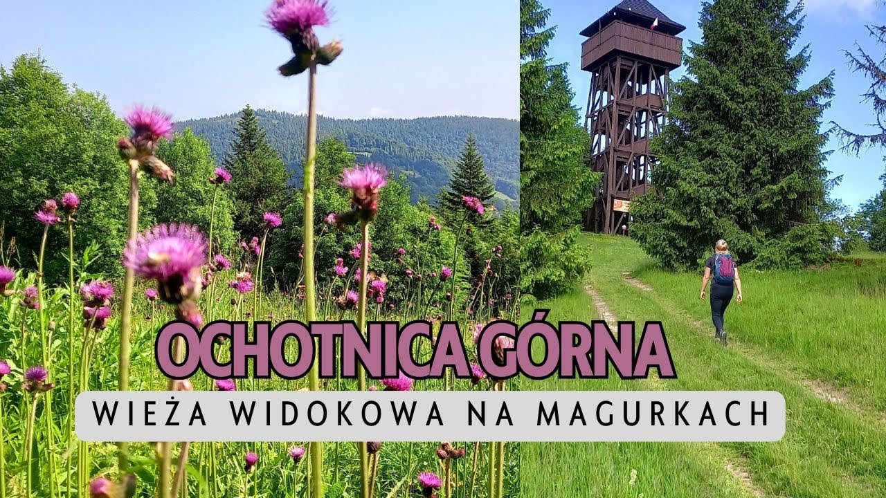 Ochotnica Górna - Magurki. Wieża widokowa.