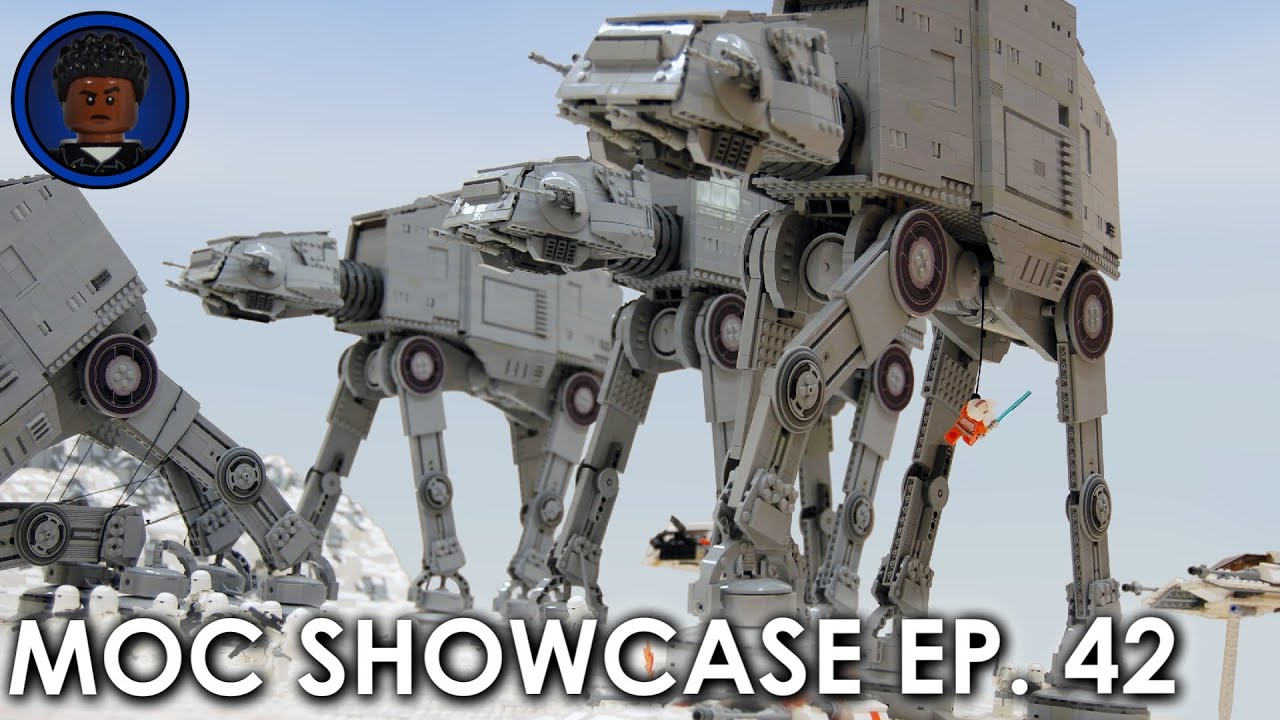 The Empire Strikes Back! FOUR Huge Walkers in this Hoth MOC - LEGO Star Wars MOC Showcase 42