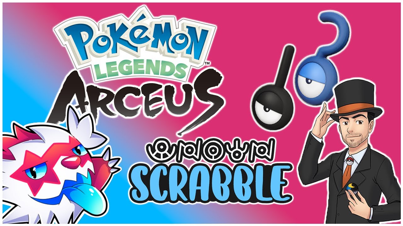 Unown Scrabble Showdown Vs. 
