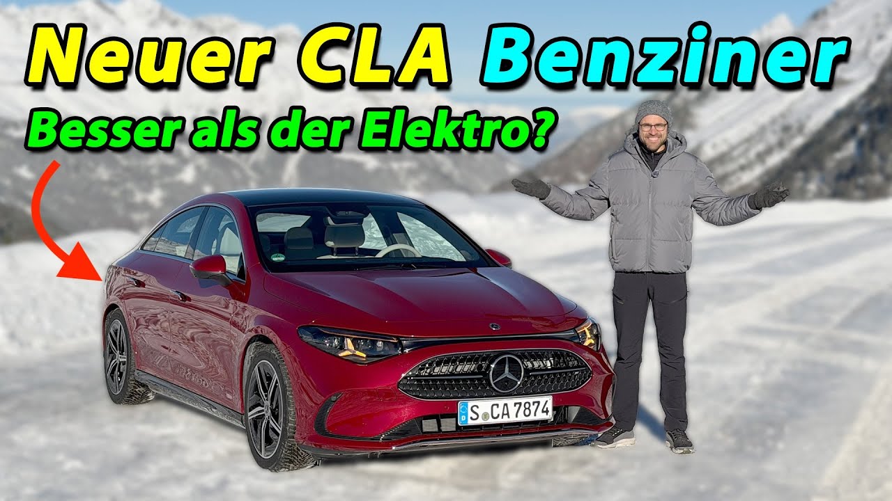Neuer Mercedes CLA (2026) als Benziner im Test! Ist der MHEV besser als der Elektro?