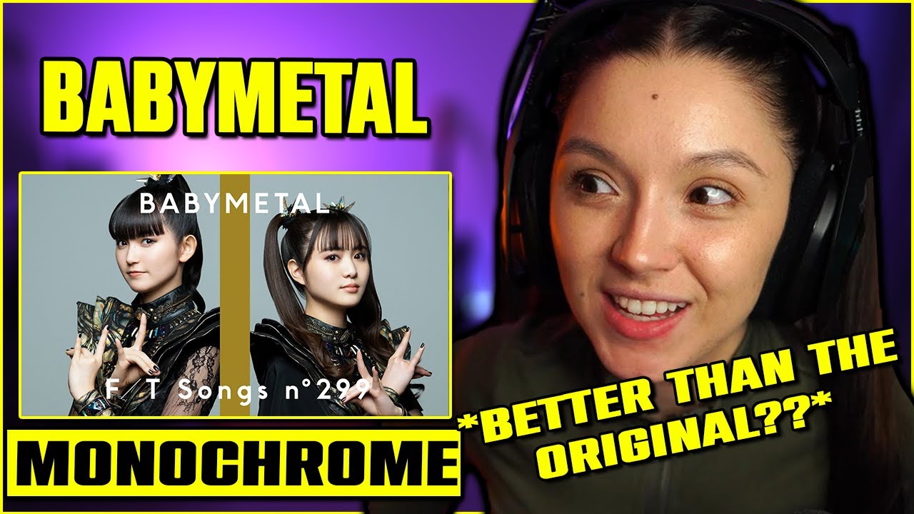 BABYMETAL - Monochrome | FIRST TIME REACTION | Piano ver. / THE FIRST TAKE