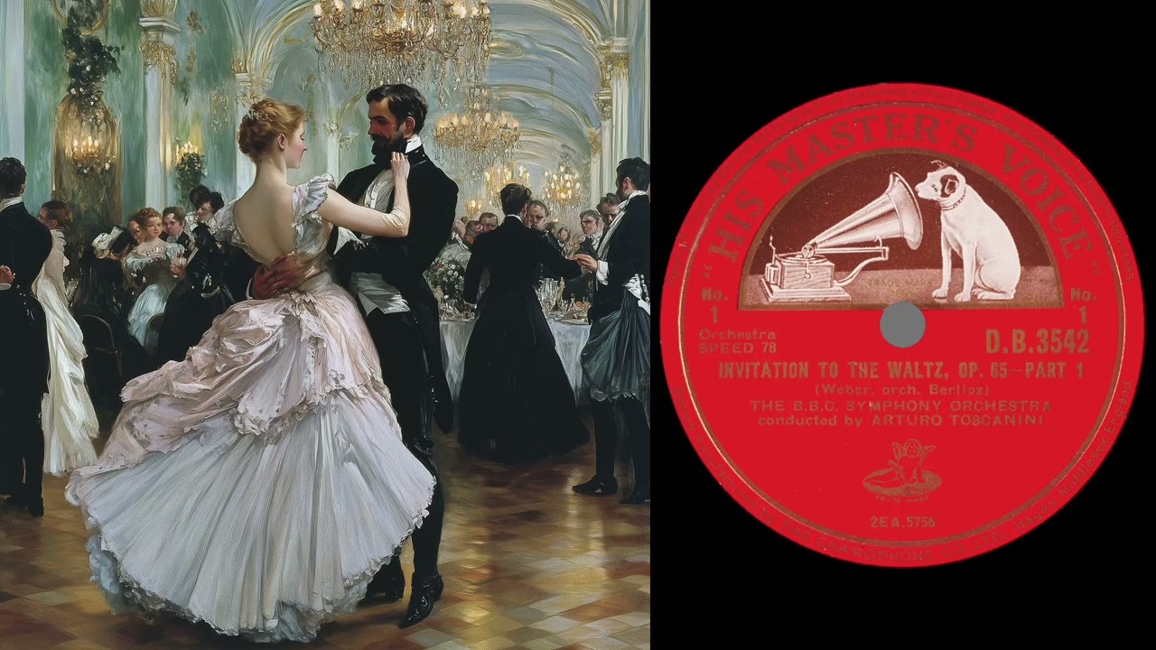 Weber:  Invitation to the Dance (Toscanini BBC 1938)
