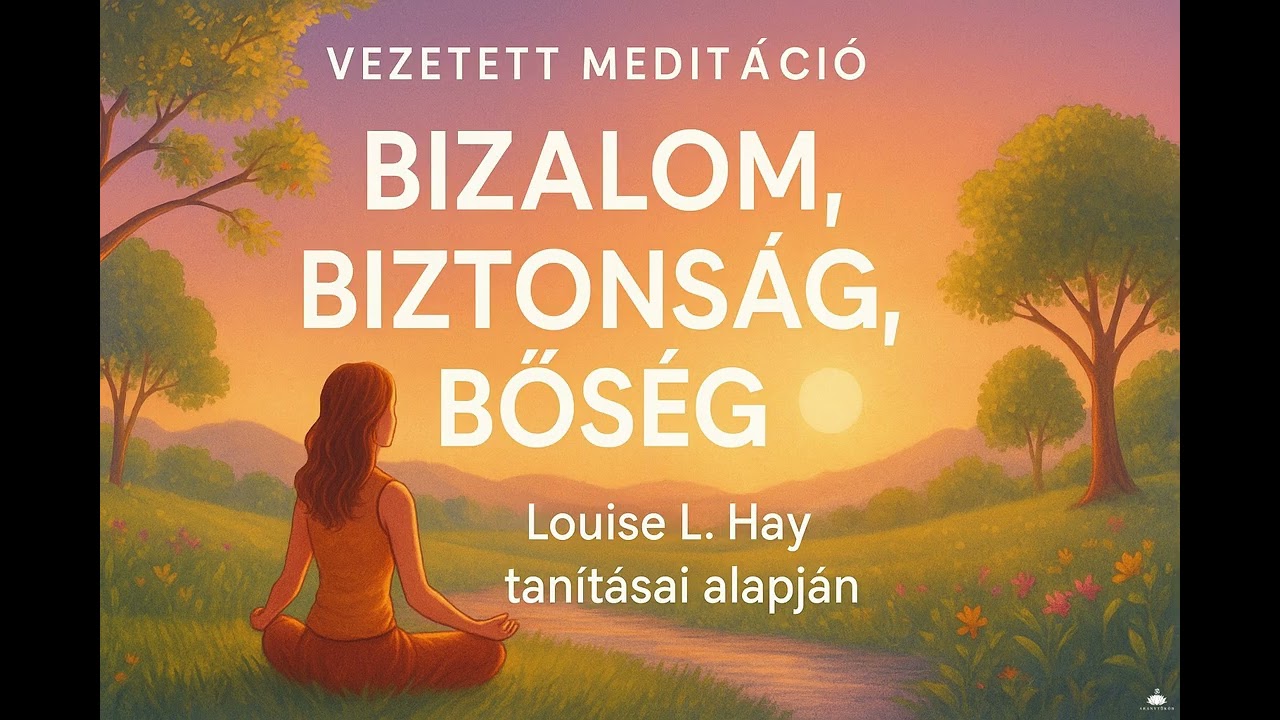 Vezetett meditáció Bizalom, biztonság, bőség - Louise L  Hay tanításai alapján