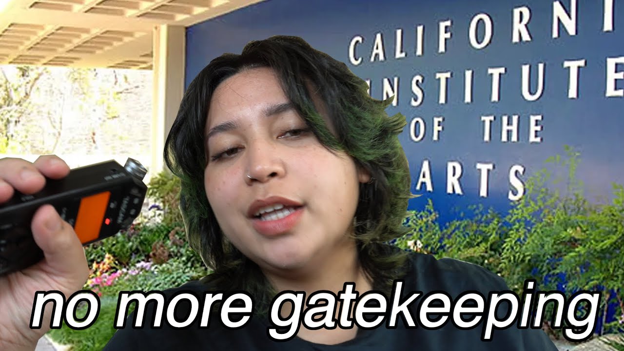 Everything I learned at CaLARTS pt. 1