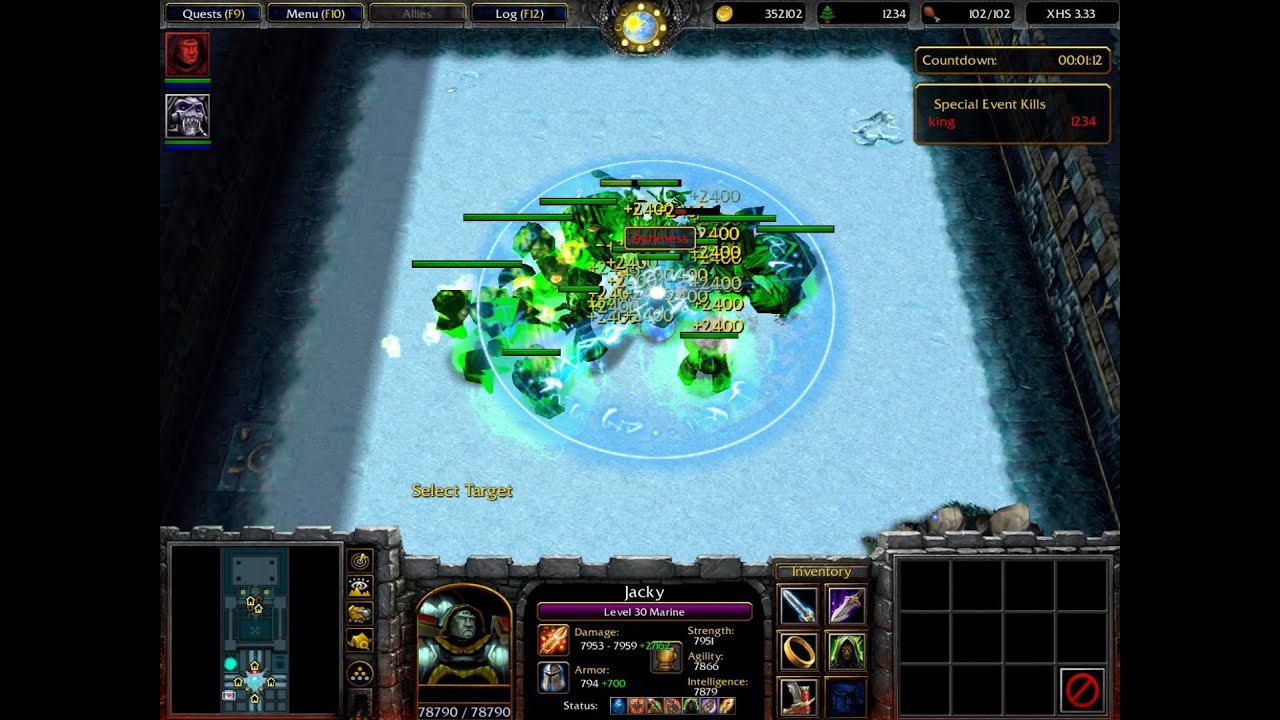 X Hero Siege 3.33, Extreme, Impossible, 8 ways, Marine & Lich 1h10min
