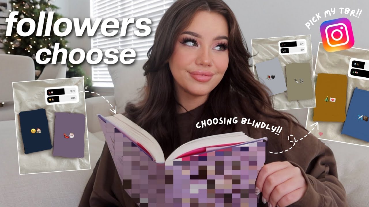 Instagram picks my next reads BLINDLY! | bookmas day 5
