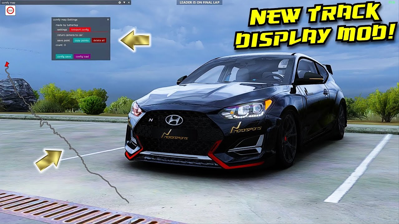 Teleport & Find Drivers EASIER With This NEW Track Display Mod For Assetto Corsa! (Comfy Map)