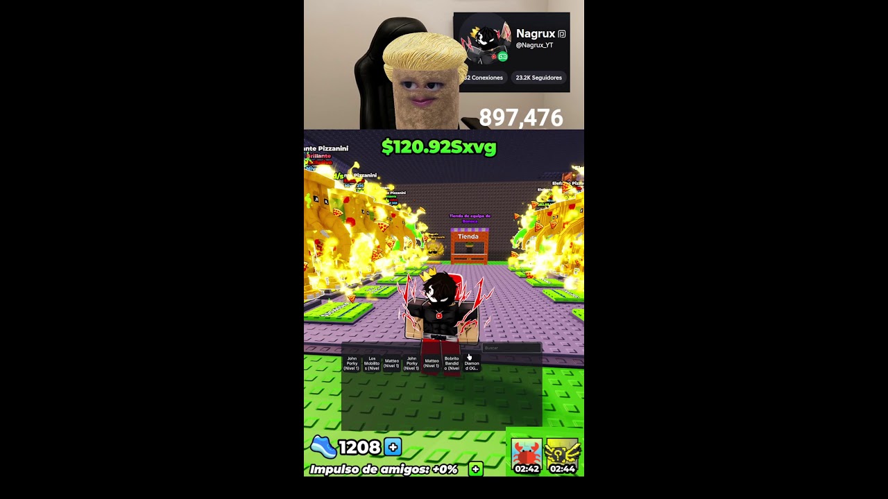 &iexcl;Jugando Roblox en vivo con todos los espectadores! 99