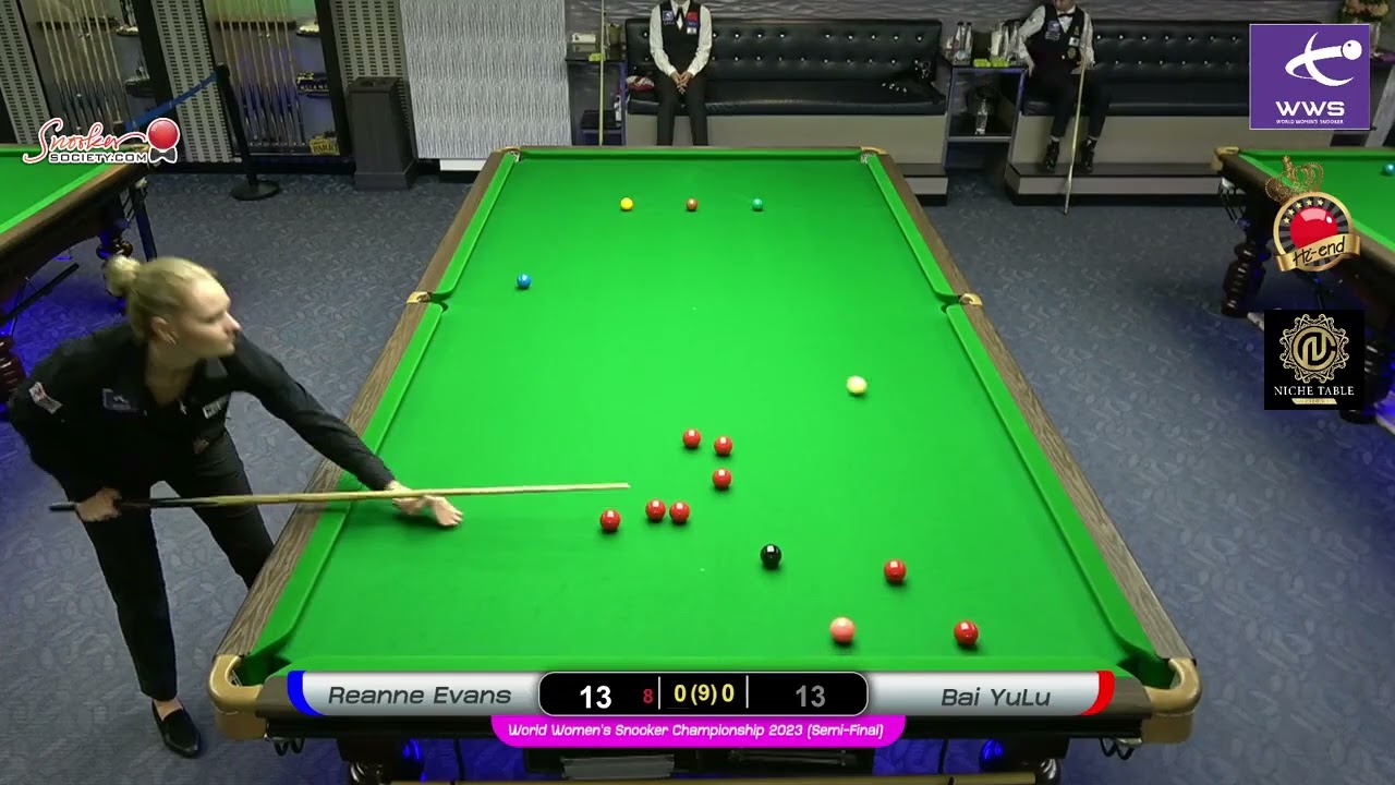 Reanne Evans v Bai YuLu - World Women's Snooker Championship 2023 (SF)