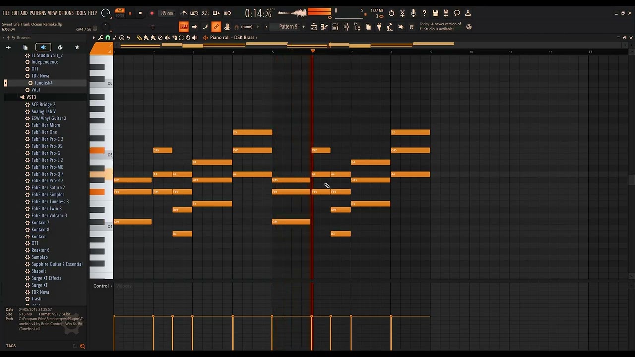 Sweet Life Frank Ocean FL Studio Remake