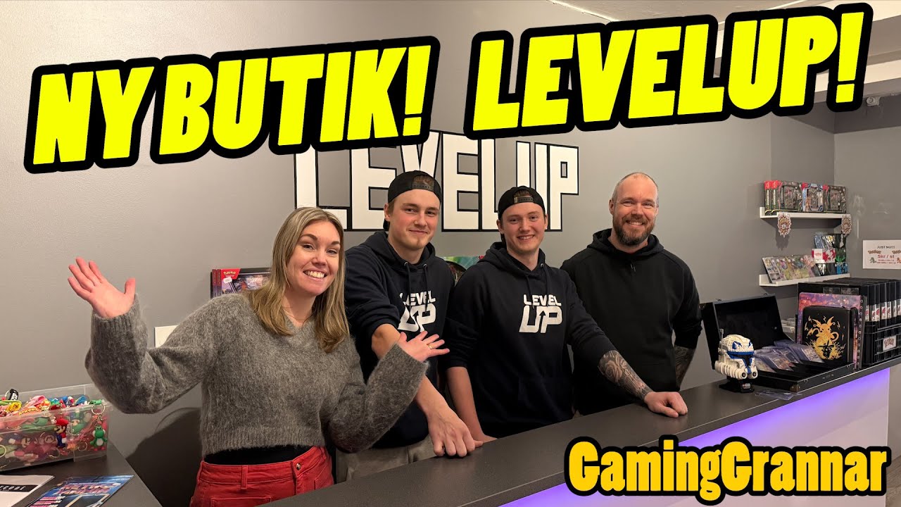 En Ny Retrobutik i &Ouml;rebro!    -    LEVELUP!