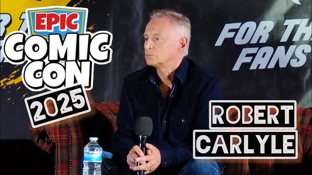 Epic Comic Con Glasgow 2025 - Robert Carlyle Interview