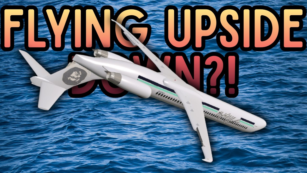 This Plane Crashed Upside Down?!