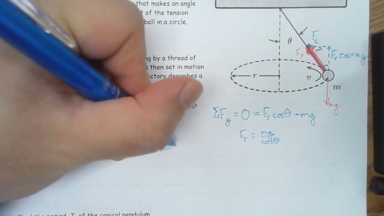 U7-3 Circular Motion - circular pendulums