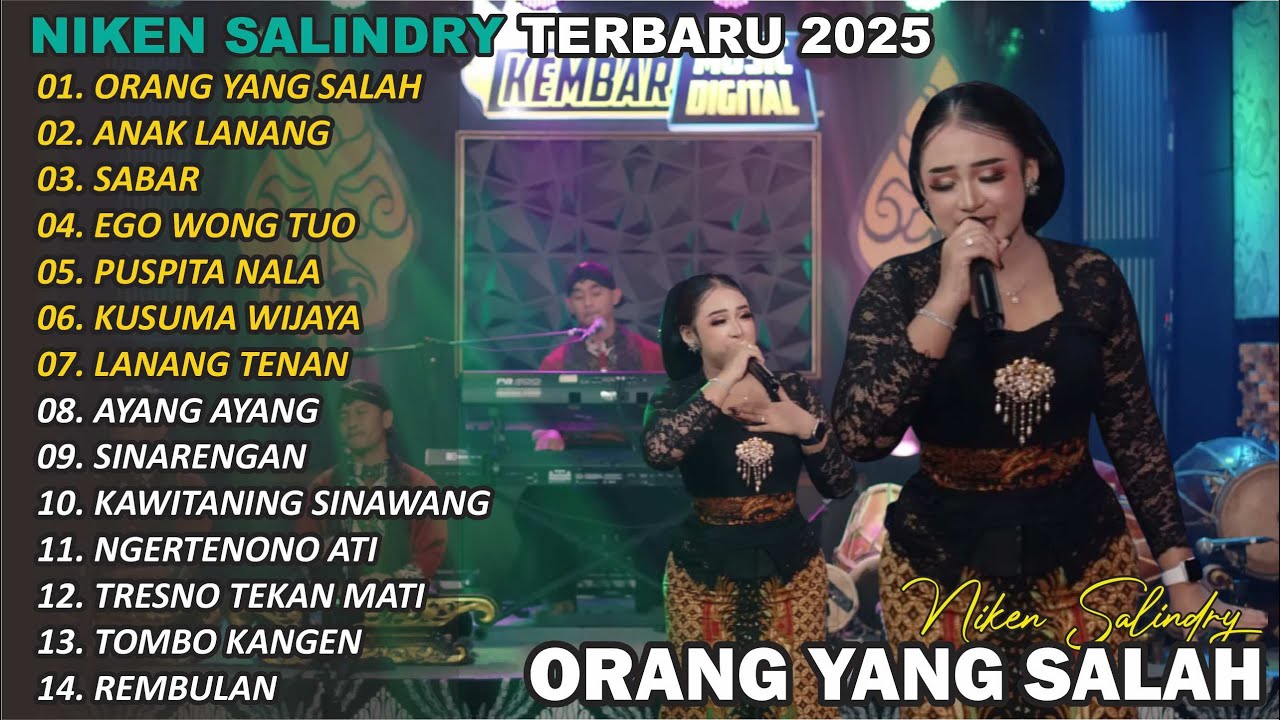 ORANG YANG SALAH 🎵 | NIKEN SALINDRY | FULL ALBUM TERBARU VERSI CAMPURSARI VIRAL🎵  TRENDING 2025/2024