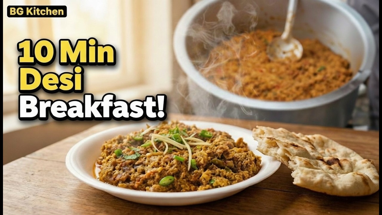 Anda Pyaz Recipe by BG Kitchen | Quick & Easy Morning Breakfast