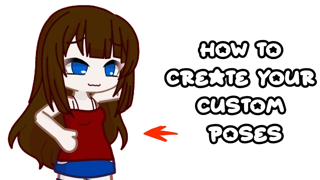 How to create your custom pose in gacha life 2 #gachalife2 Easy tutorial 