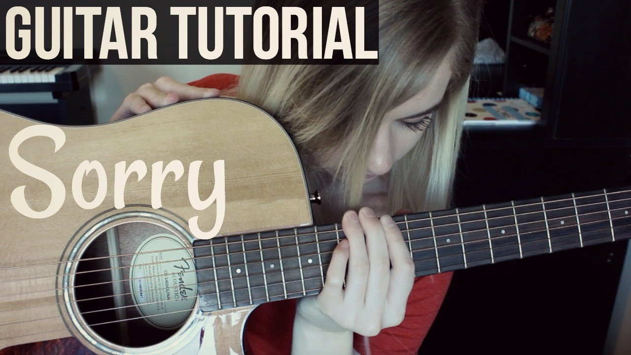 Sorry - Halsey | EASY GUITAR TUTORIAL