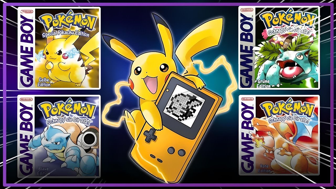 Die Geschichte von Pok&eacute;mon Gelb, Rot, Blau, Gr&uuml;n