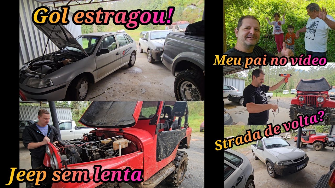 Vídeo extra, com mecânica, elétrica,  choro e causos do meu Pai