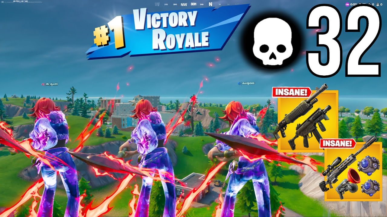 32 Elimination Trio Vs Squads 