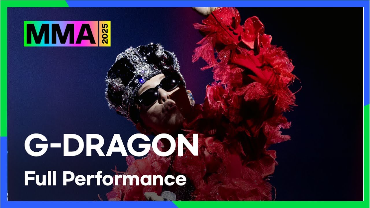 [#MMA2025] G-DRAGON - DRAMA+POWER+HOME SWEET HOME+TOO BAD+삐딱하게(Crooked) (4K) | #GD #지드래곤 #20251220