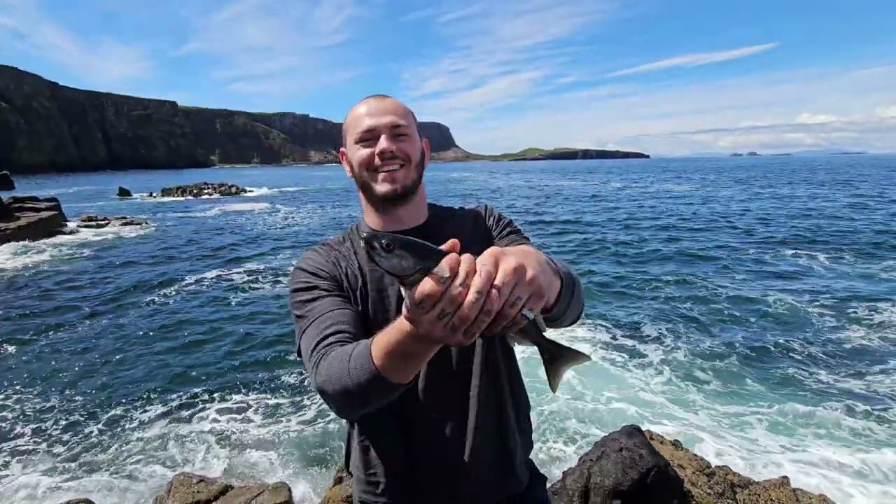 Isle of Skye wild camping: Amazing fishing and Sunny adventures!