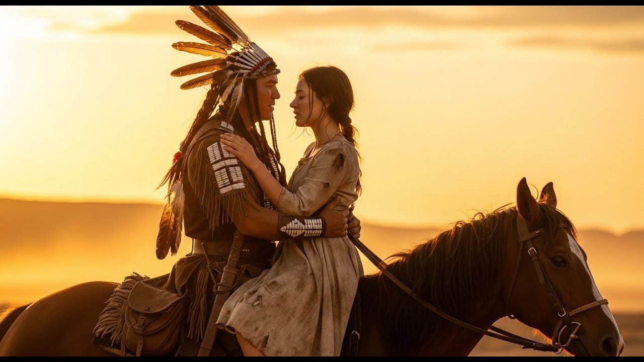 Il Lakota la mise sul cavallo, a testa in giù, lui dietro. «Comportati e io…»