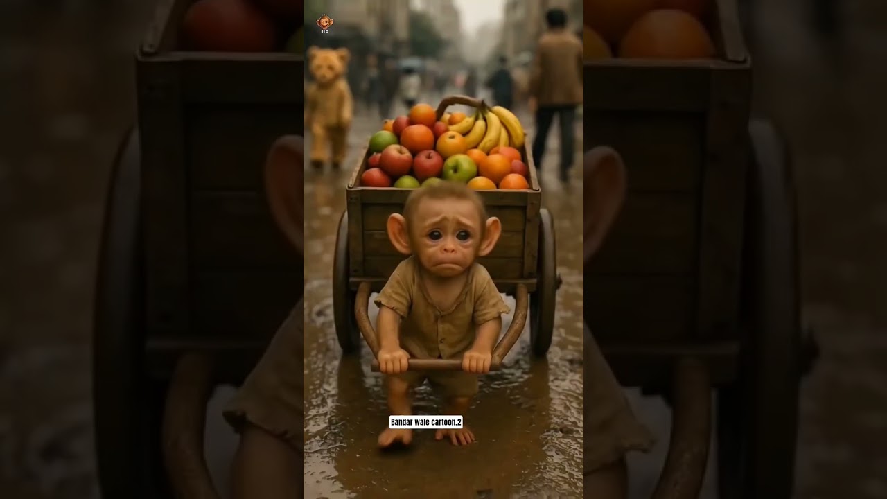 🐒🥺#MonkeyAI #AIMonkey #SmartMonkey #AIVideos #AnimalAI #MonkeyTech #InnovativeAI #TechInNature #ai