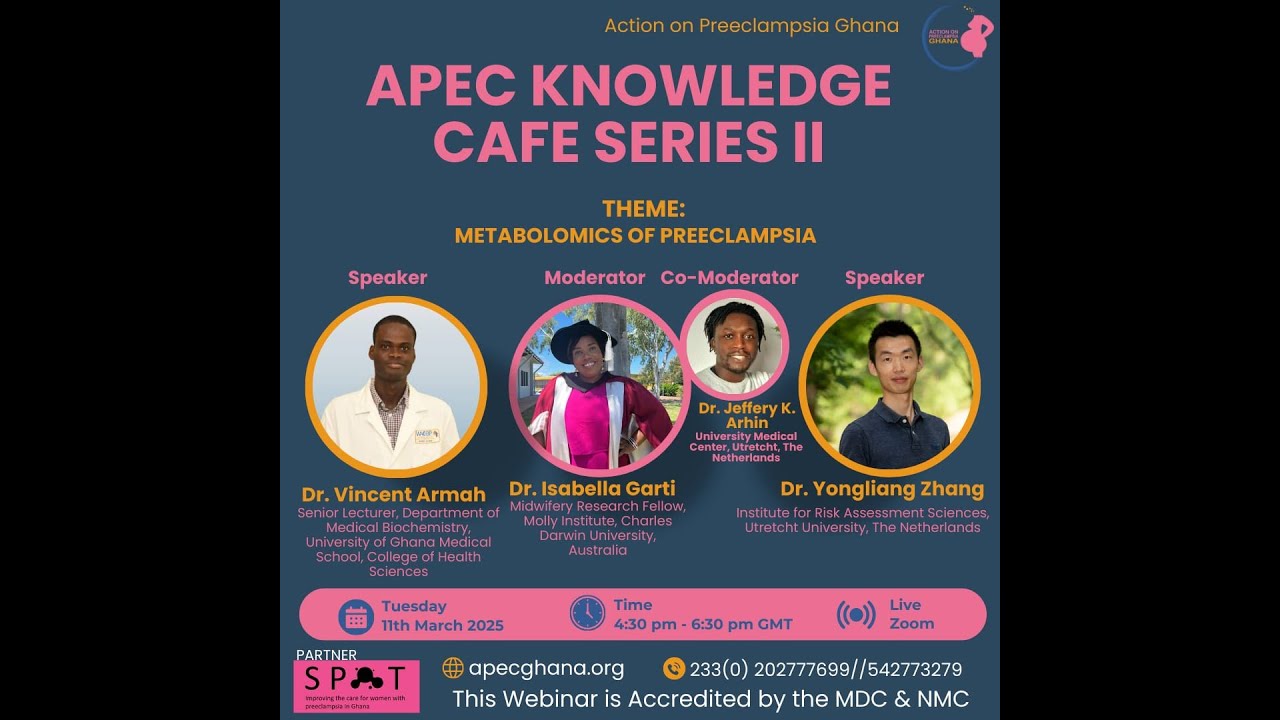 APEC Knowledge Cafe II  : METABOLOMICS OF PREECLAMPSIA