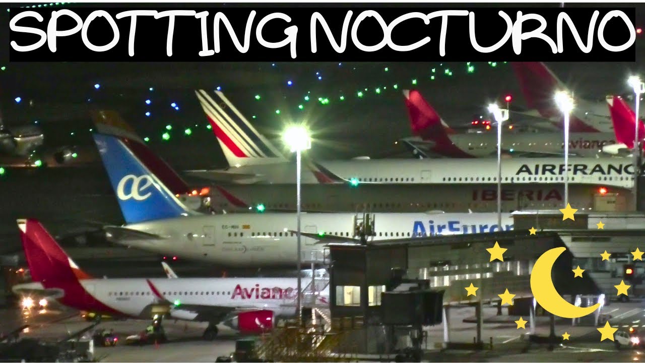 Spotting NOCTURNO en Bogotá | Así se ve El Dorado de noche |