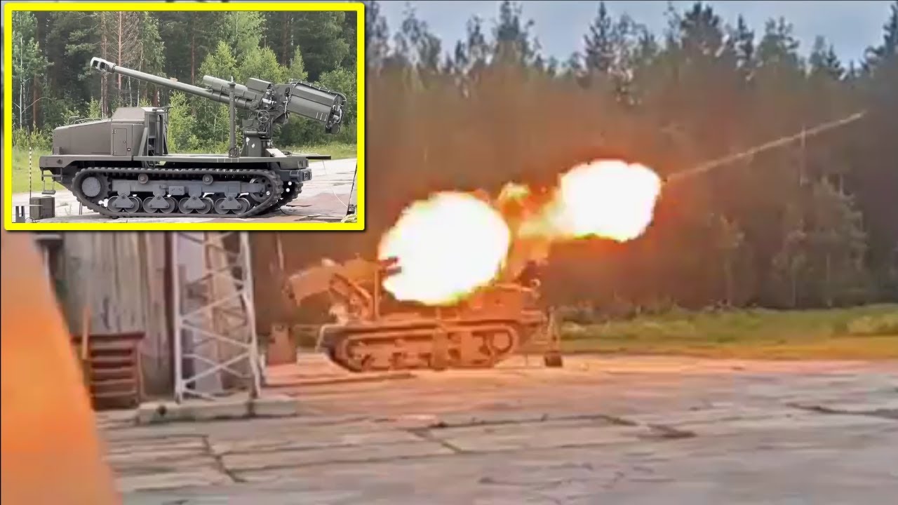 Russia tests new crewless howitzer prototype 'Klever'