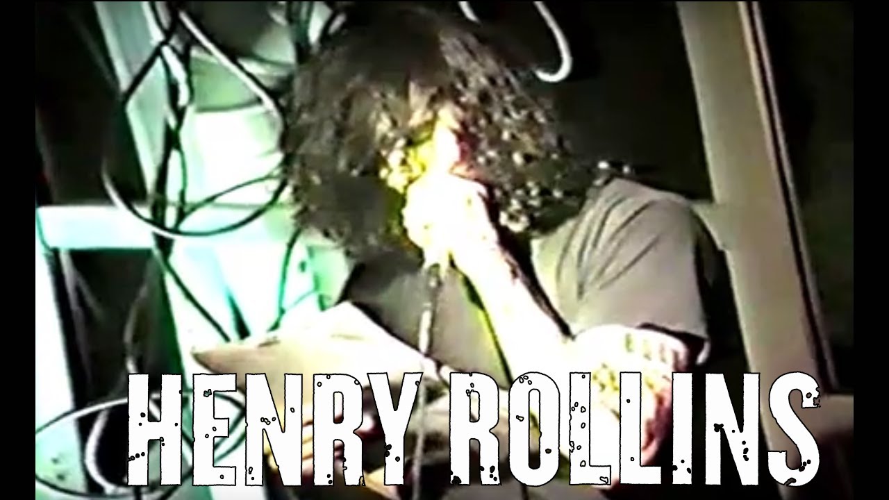 Henry Rollins -  Spoken Word - Kennel Club, Philadelphia (1/9/85)