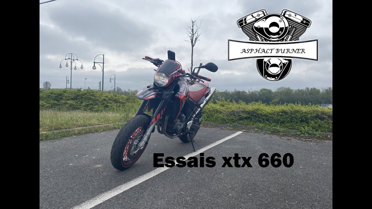 Essai moto #002 Essai Yamaha xtx660 ! Un supermotard en surpoids ?