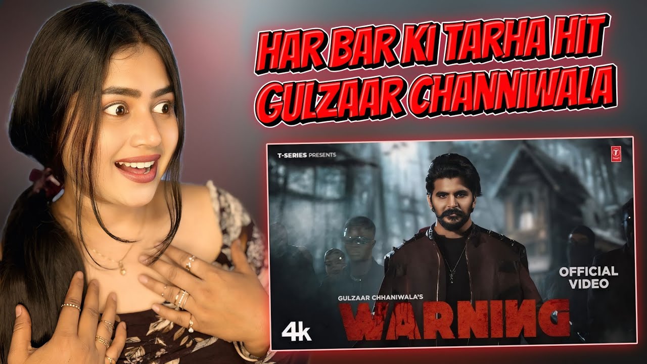 Gulzaar Chhaniwala - Warning (Official Video) New Haryanvi Song 2025 | T-Series Haryanvi
