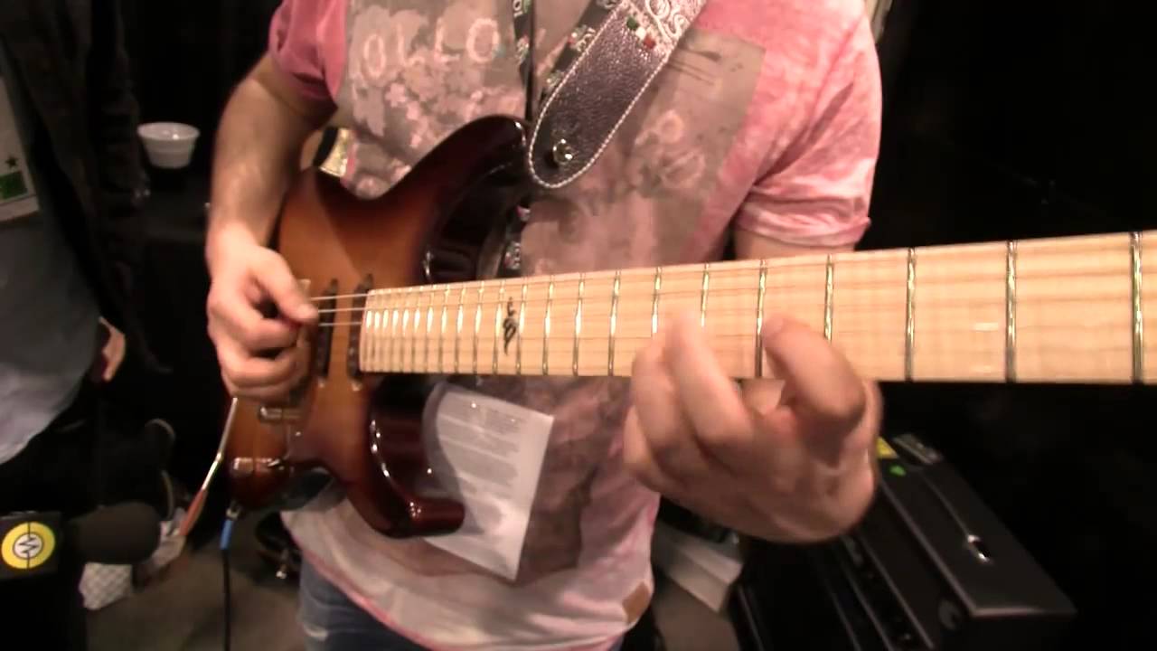 NAMM 2014: Tom Quayle Shows Off His New Fibenare Signature Guitar (Video Demo)