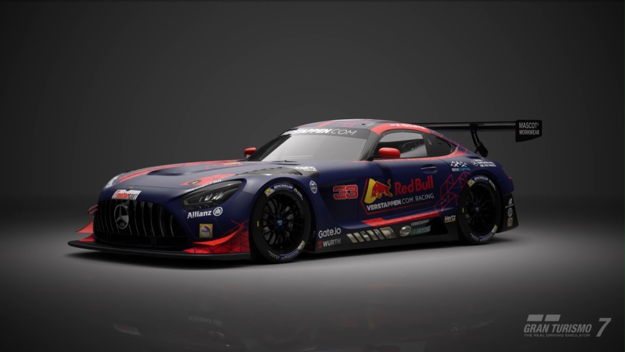 Gran Turismo 7-MERCEDES AMG GT3 Max Verstappen