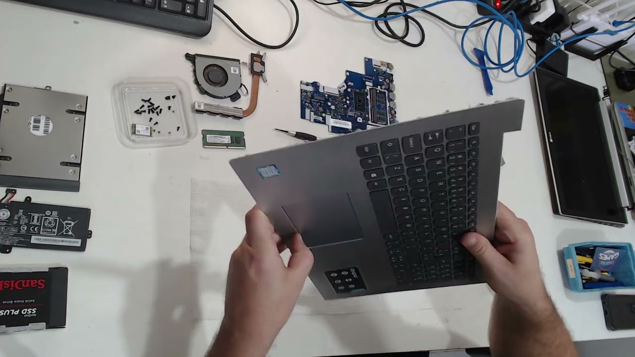 Troca de Touchpad Lenovo Ideapad 330 15lkbr #lenovo #ideapad #ideapad330 #touchpad #manutencao