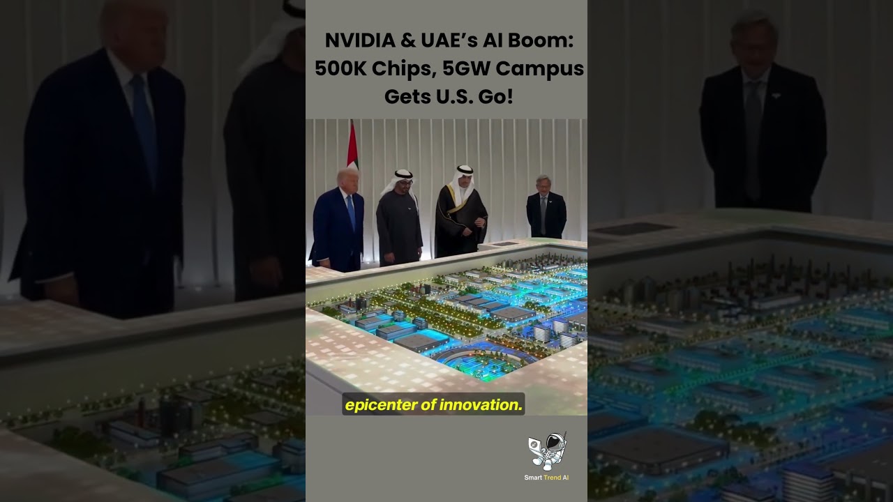 World&rsquo;s Biggest AI Hub! 🔥NOW BUILT IN UAE WITH NVIDIA&rsquo;S 500K CHIPS!