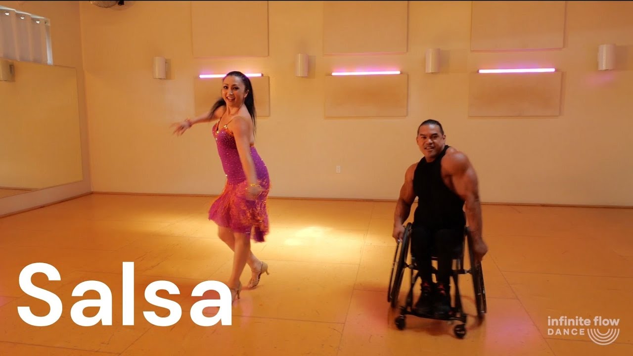 Uptown Funk Salsa - Wheelchair Dance Version - by Marisa Hamamoto & Adelfo Cerame Jr.