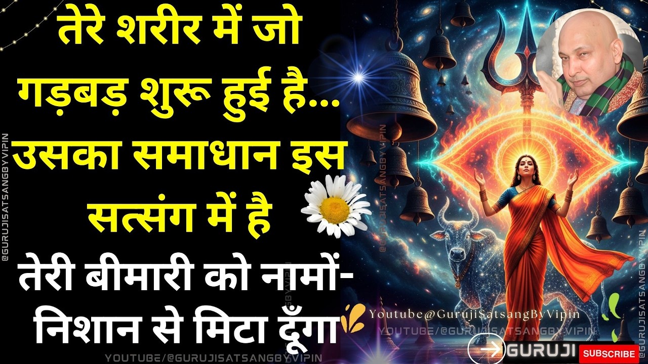 #1822 शरीर में जो गड़बड़ शुरू हुई, उसका समाधान इस सत्संग में है बीमारी को नामों-निशान से मिटा दूँगा