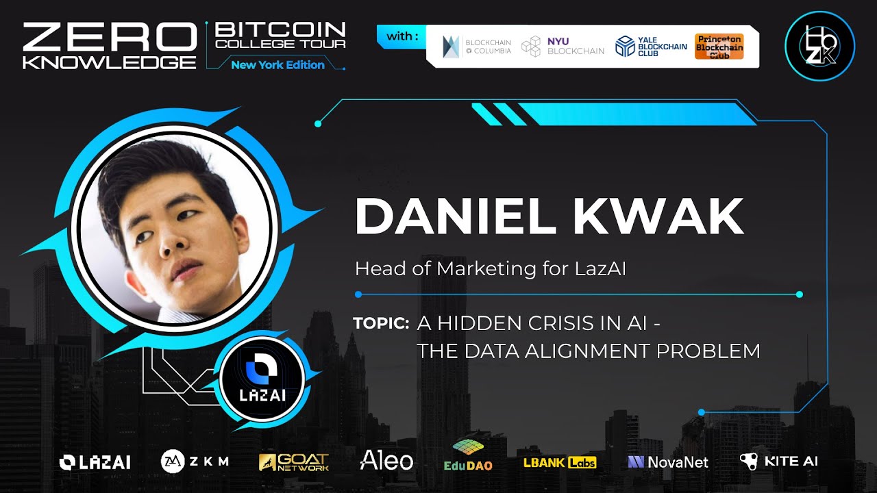 Presentation by Daniel Kwak, LazAI: A Hidden Crisis in AI - The Data Alignment Problem
