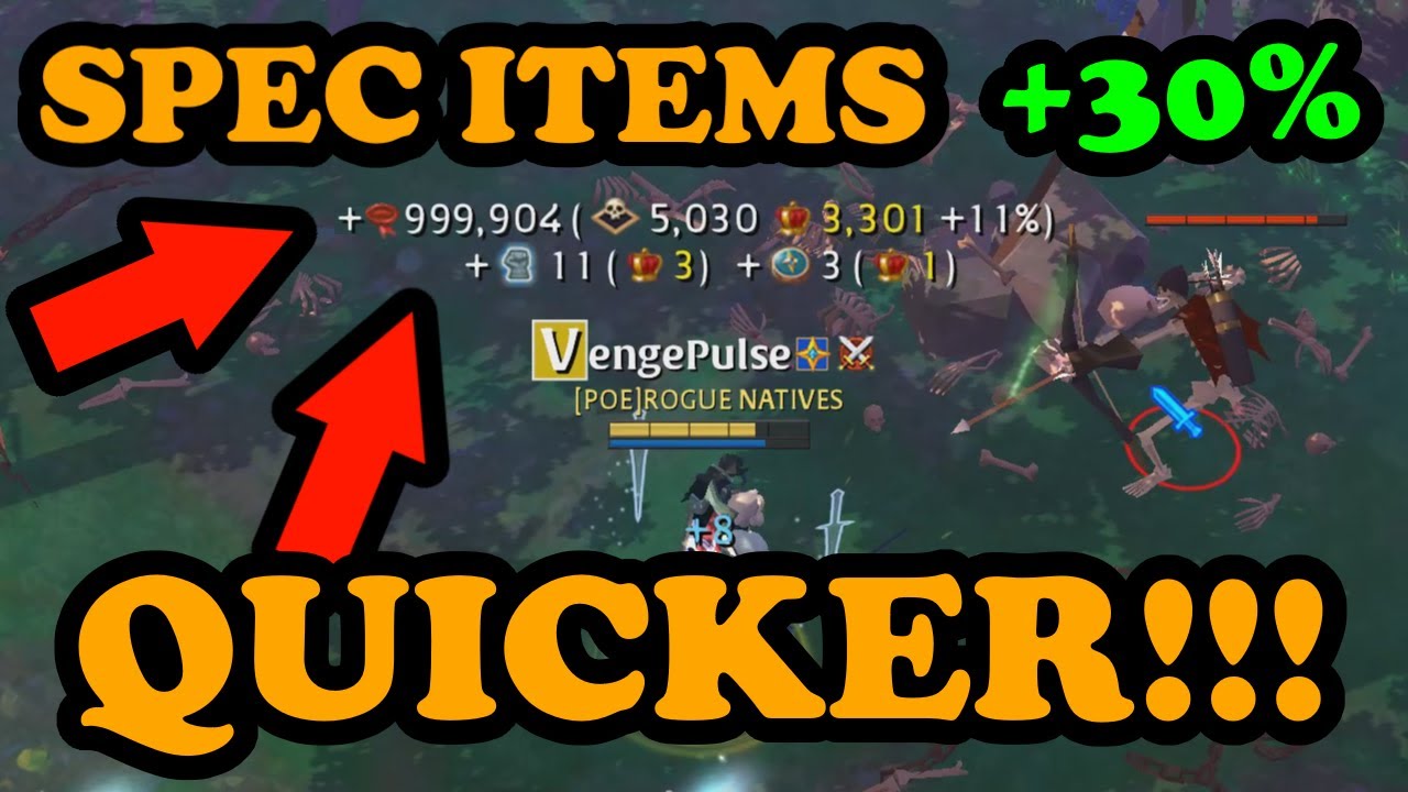 Albion Online | How to spec items 30% faster!!!